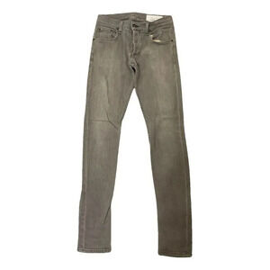 Rag‎ & Bone Women’s Gray Iron Straight Skinny Full Length Jeans Size 29